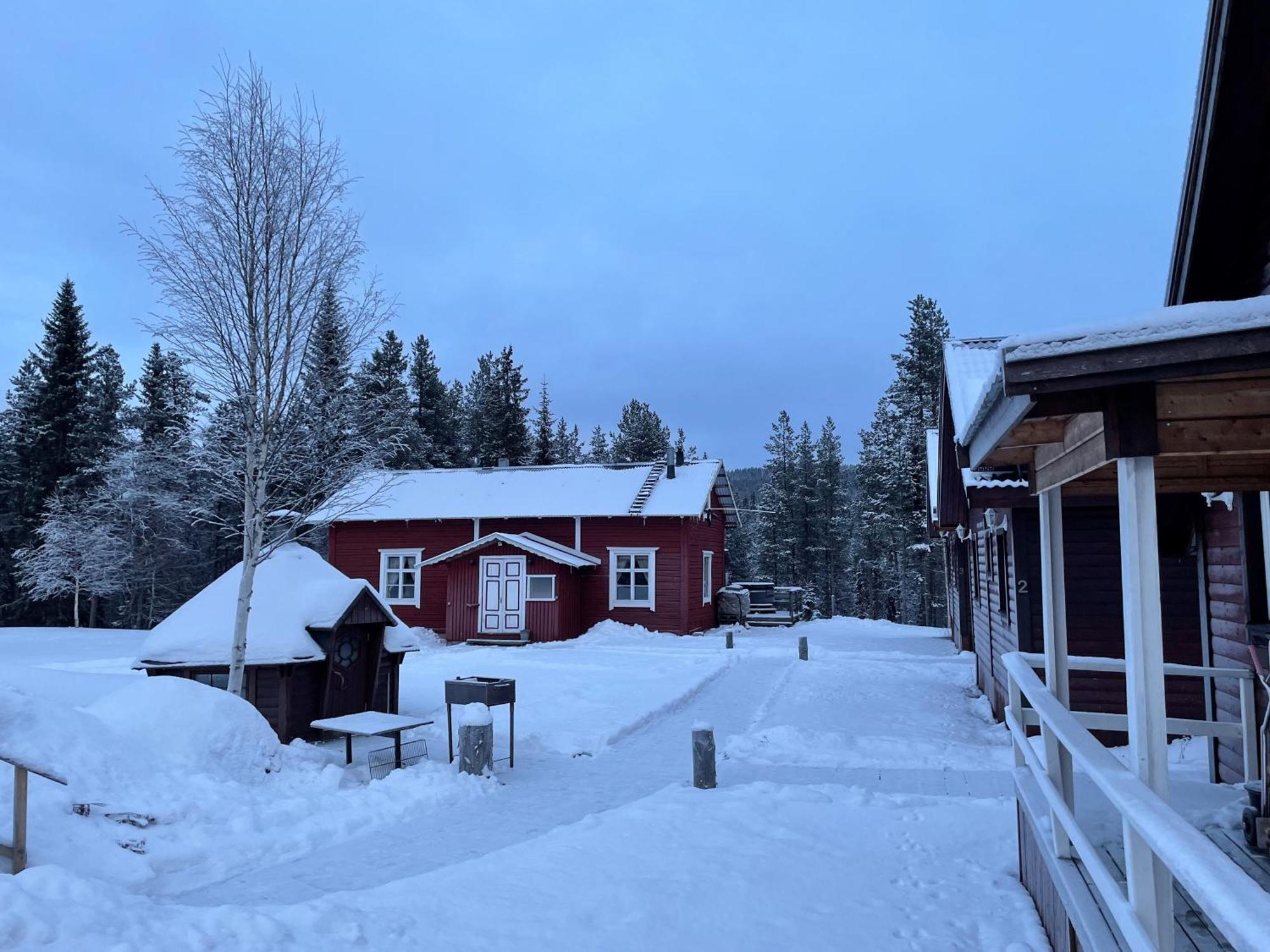 Skogen-Lodge Koskullskulle Екстериор снимка